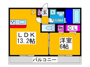 ル・フルーレの物件間取画像